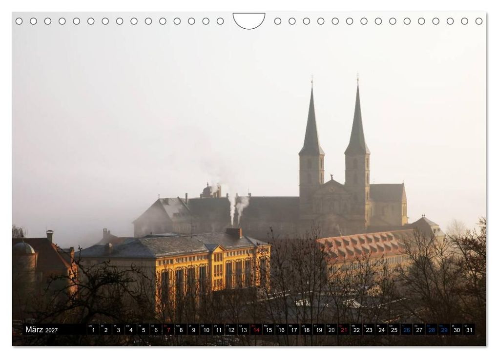 Weitere Ansicht: Bezauberndes Bamberg (Wandkalender 2027 DIN A4 quer), CALVENDO Monatskalender | Wiltrud Doerk, Calvendo