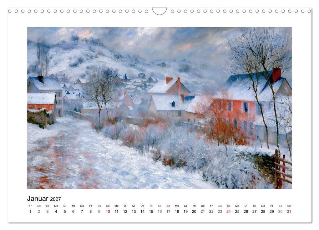 Weitere Ansicht: Poesie der Jahreszeiten (Wandkalender 2027 DIN A3 quer), CALVENDO Monatskalender | Sabine Löwer, Calvendo