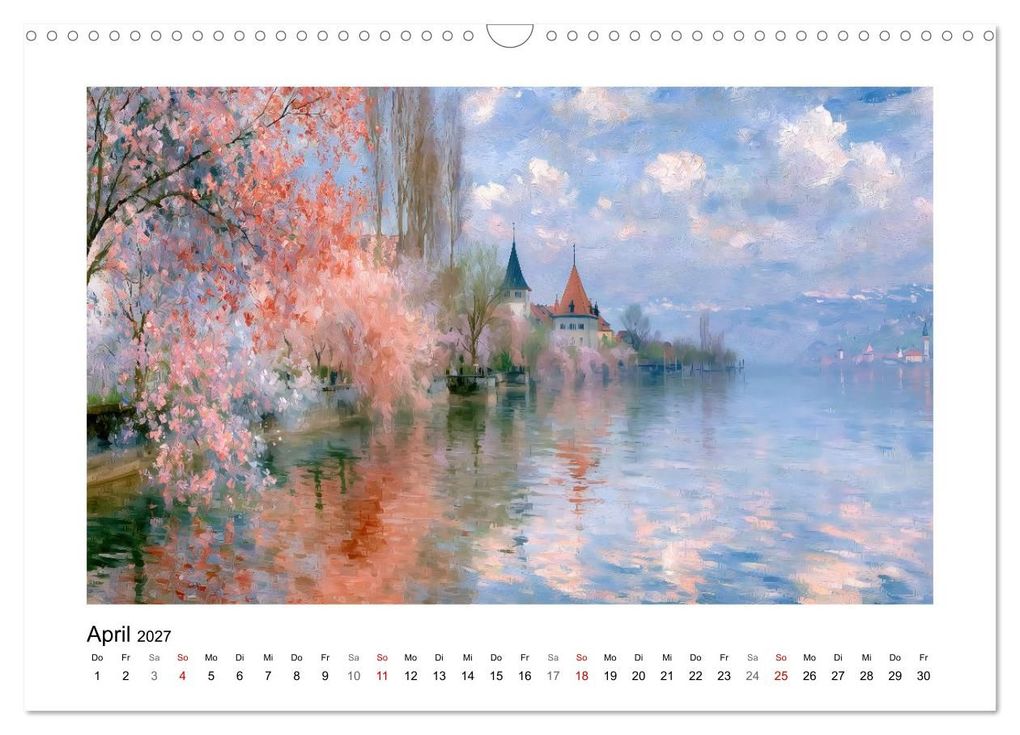 Weitere Ansicht: Poesie der Jahreszeiten (Wandkalender 2027 DIN A3 quer), CALVENDO Monatskalender | Sabine Löwer, Calvendo