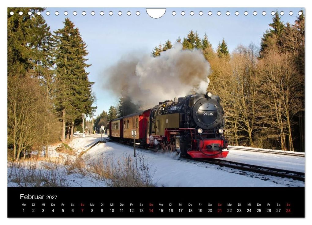 Weitere Ansicht: Unter Dampf in Sachsen Anhalt 2.0 (Wandkalender 2027 DIN A4 quer), CALVENDO Monatskalender | Steffen Gierok, Calvendo