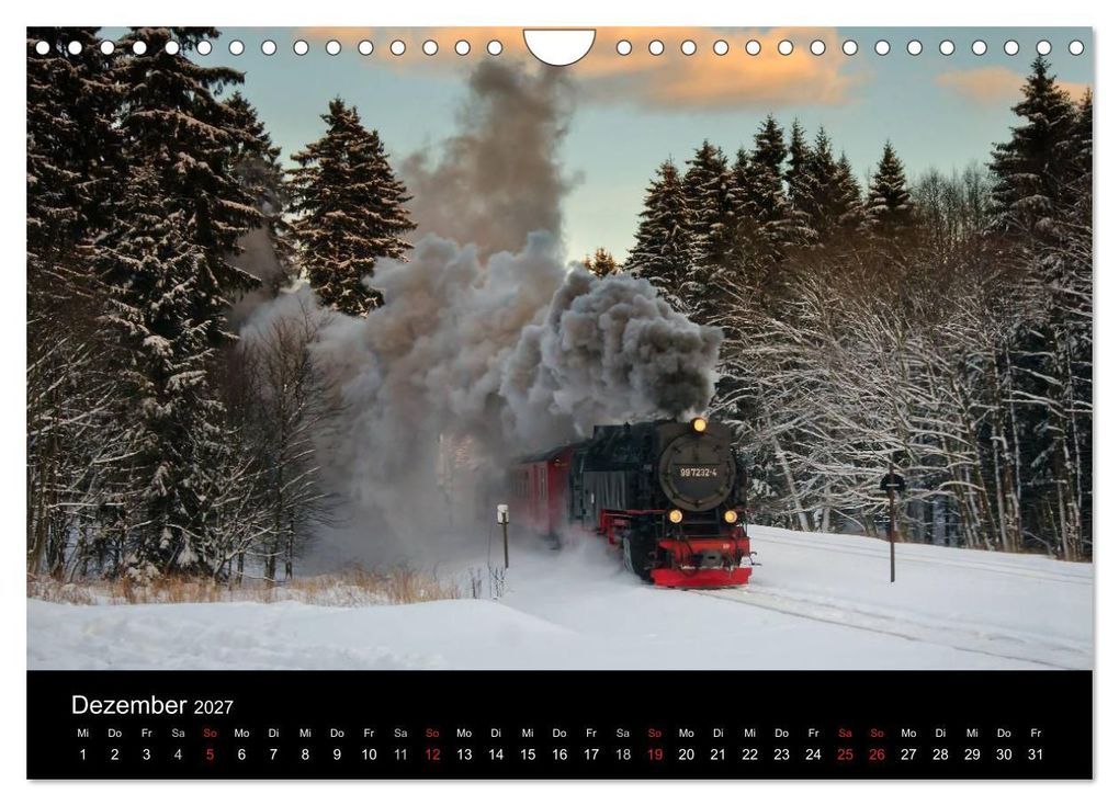 Weitere Ansicht: Unter Dampf in Sachsen Anhalt 2.0 (Wandkalender 2027 DIN A4 quer), CALVENDO Monatskalender | Steffen Gierok, Calvendo