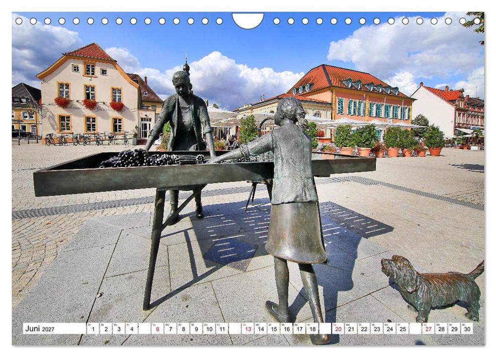 Weitere Ansicht: Sommer in Schwetzingen von Karin Vahlberg Ruf und Petrus Bodenstaff (Wandkalender 2027 DIN A4 quer), CALVENDO Monatskalender | Petrus Bodenstaff Karin Vahlberg Ruf, Calvendo