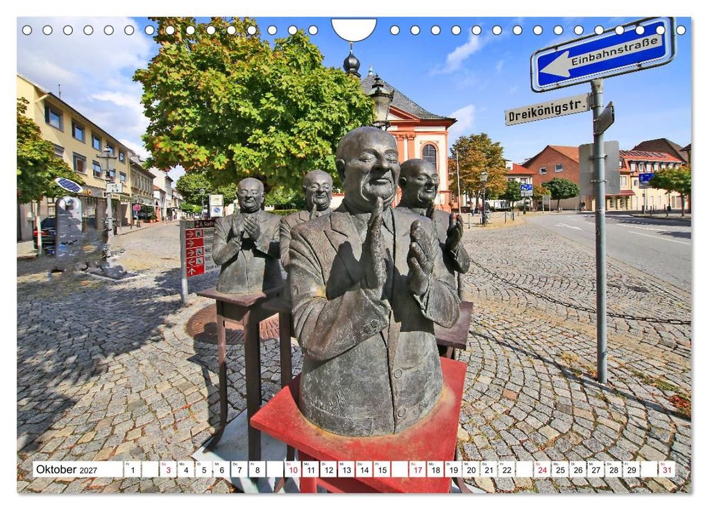 Weitere Ansicht: Sommer in Schwetzingen von Karin Vahlberg Ruf und Petrus Bodenstaff (Wandkalender 2027 DIN A4 quer), CALVENDO Monatskalender | Petrus Bodenstaff Karin Vahlberg Ruf, Calvendo