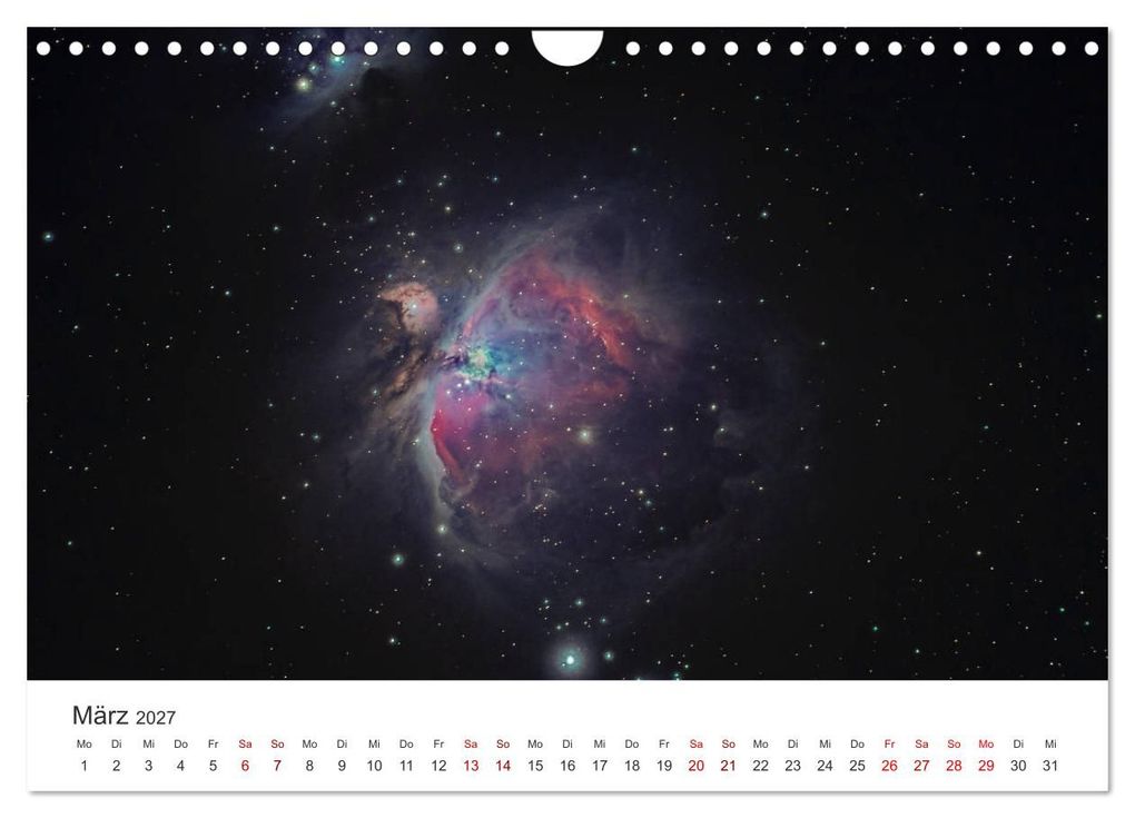 Weitere Ansicht: Nachthimmel - Unfassbare Fotografien der Sterne. (Wandkalender 2027 DIN A4 quer), CALVENDO Monatskalender | Benjamin Lederer, Calvendo