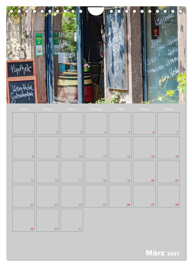Weitere Ansicht: ELTVILLE - Wein-, Sekt- und Rosenstadt am Rhein (Wandkalender 2027 DIN A4 hoch), CALVENDO Monatskalender | Dieter Meyer, Calvendo