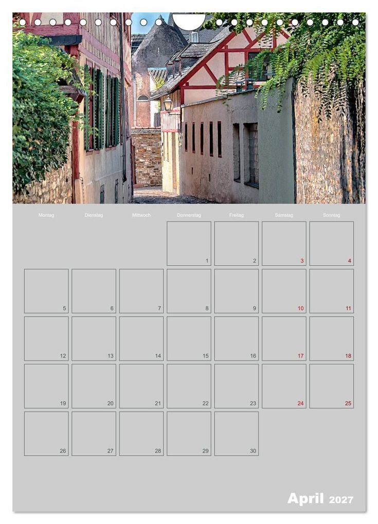 Weitere Ansicht: ELTVILLE - Wein-, Sekt- und Rosenstadt am Rhein (Wandkalender 2027 DIN A4 hoch), CALVENDO Monatskalender | Dieter Meyer, Calvendo