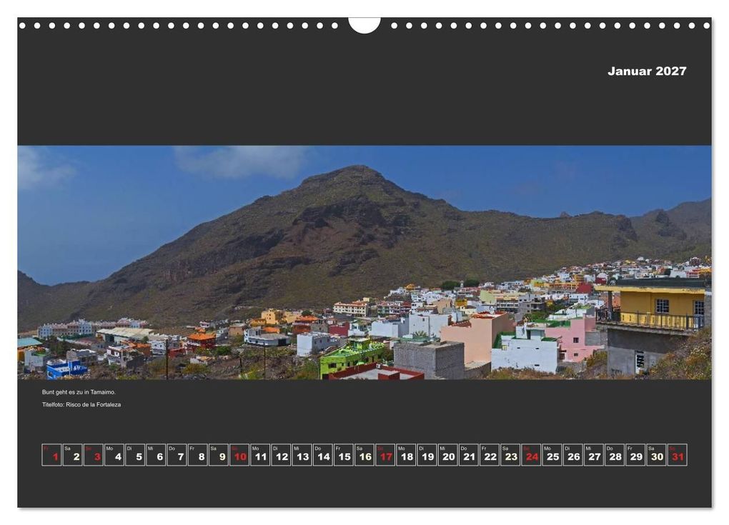 Weitere Ansicht: Teneriffa im Panorama (Wandkalender 2027 DIN A3 quer), CALVENDO Monatskalender | Paul Linden, Calvendo