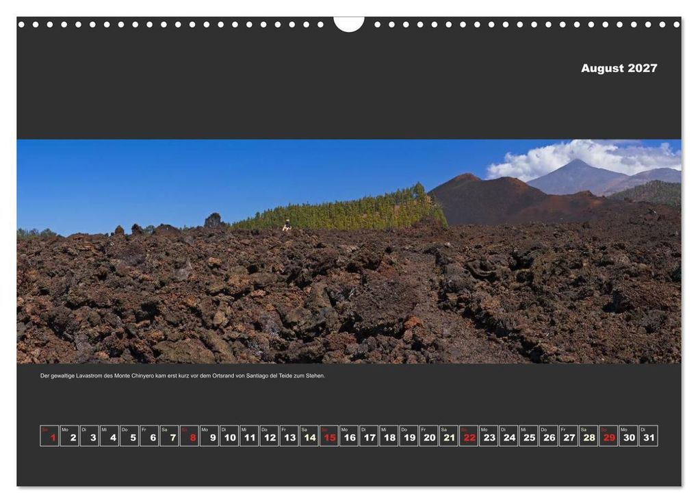Weitere Ansicht: Teneriffa im Panorama (Wandkalender 2027 DIN A3 quer), CALVENDO Monatskalender | Paul Linden, Calvendo