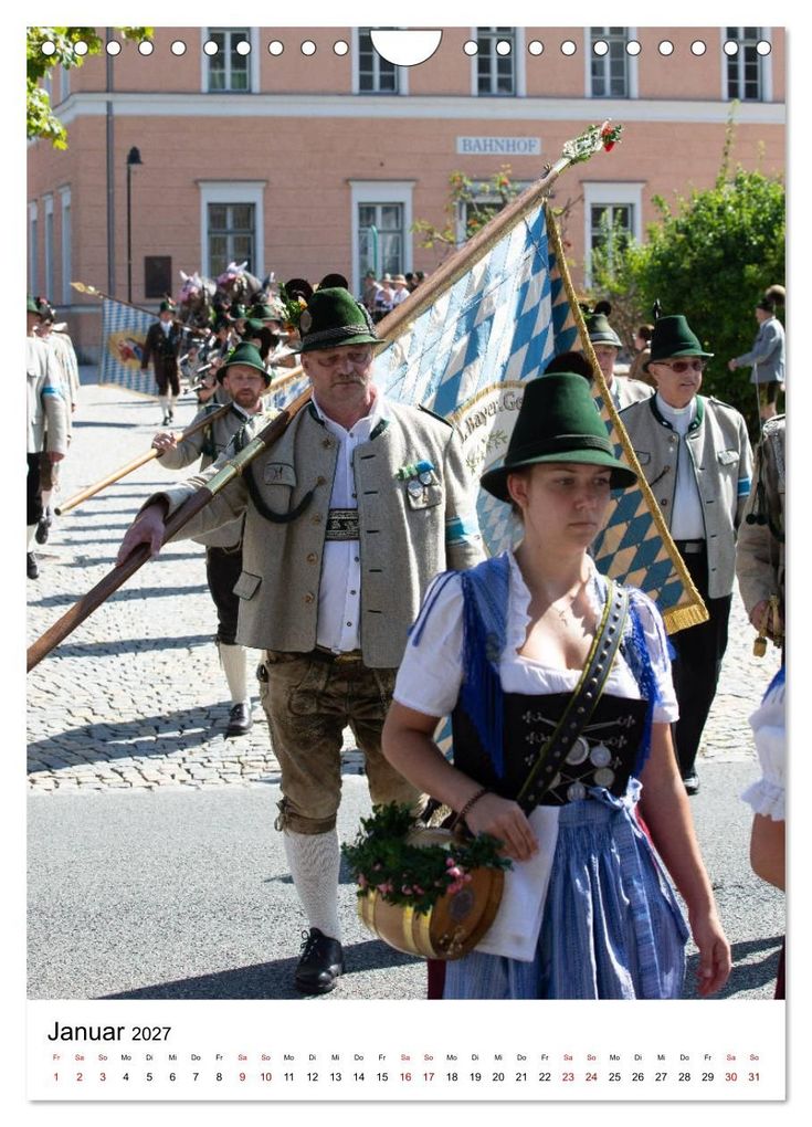 Weitere Ansicht: Bayerische Gebirgsschützen (Wandkalender 2027 DIN A4 hoch), CALVENDO Monatskalender | Franz Faltermaier, Calvendo