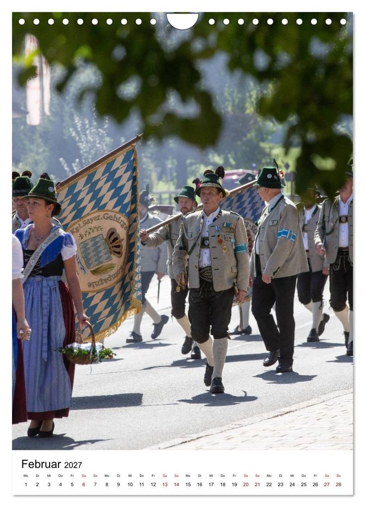 Weitere Ansicht: Bayerische Gebirgsschützen (Wandkalender 2027 DIN A4 hoch), CALVENDO Monatskalender | Franz Faltermaier, Calvendo