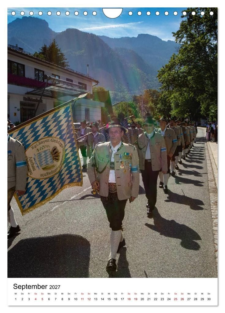Weitere Ansicht: Bayerische Gebirgsschützen (Wandkalender 2027 DIN A4 hoch), CALVENDO Monatskalender | Franz Faltermaier, Calvendo