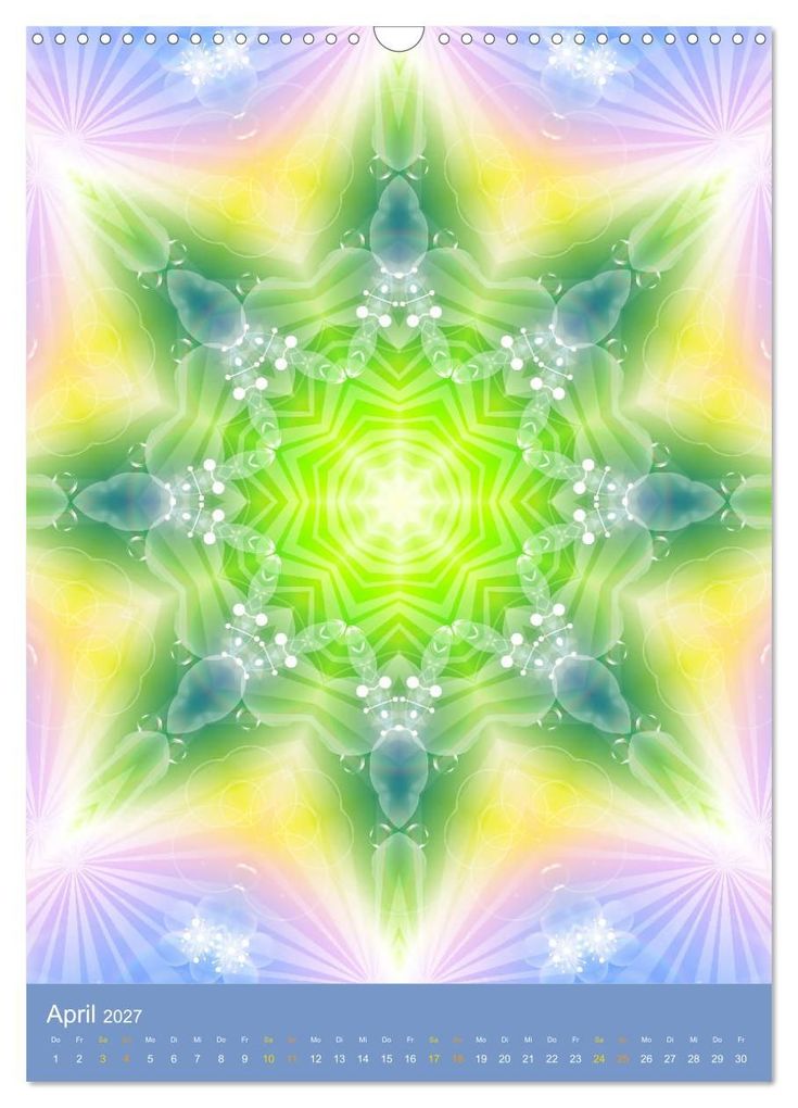 Weitere Ansicht: Lichtvolle Mandalas (Wandkalender 2027 DIN A3 hoch), CALVENDO Monatskalender | Gaby Shayana Hoffmann, Calvendo