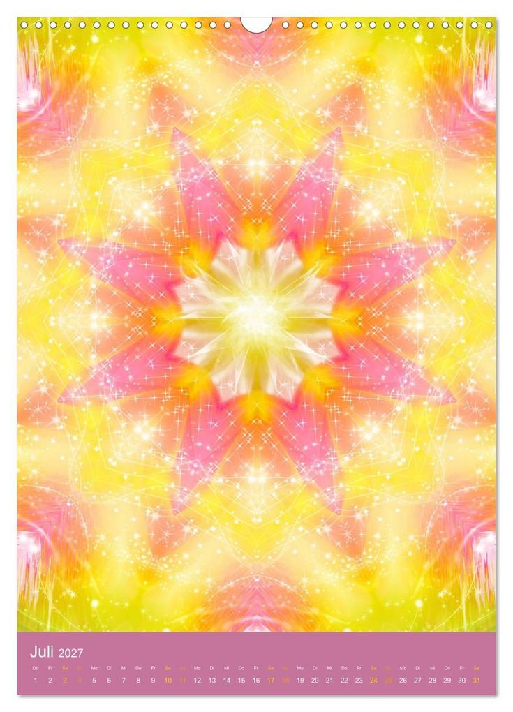 Weitere Ansicht: Lichtvolle Mandalas (Wandkalender 2027 DIN A3 hoch), CALVENDO Monatskalender | Gaby Shayana Hoffmann, Calvendo