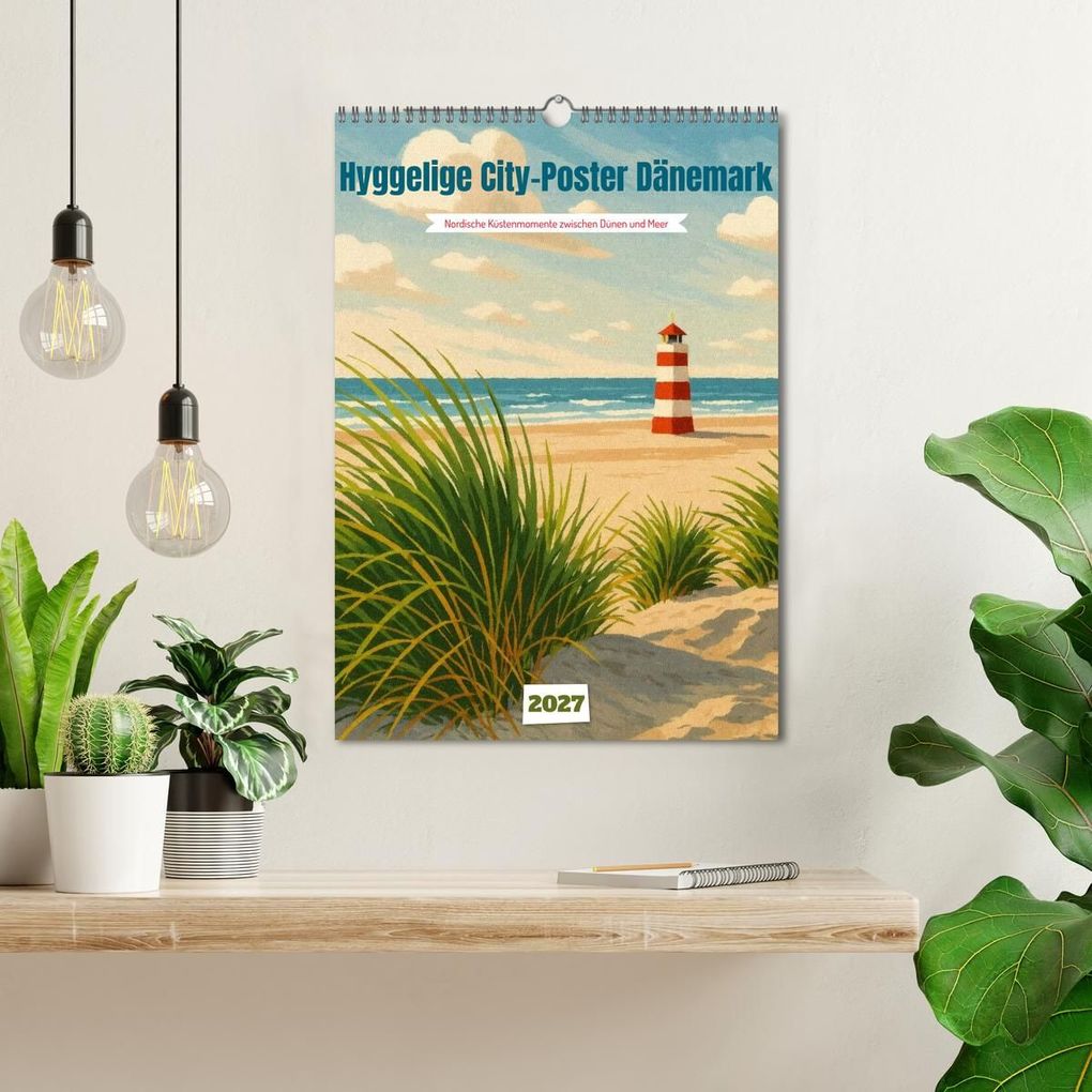 Weitere Ansicht: Hyggelige City-Poster Dänemark (Wandkalender 2027 DIN A3 hoch), CALVENDO Monatskalender | Sabine Wagner, Calvendo