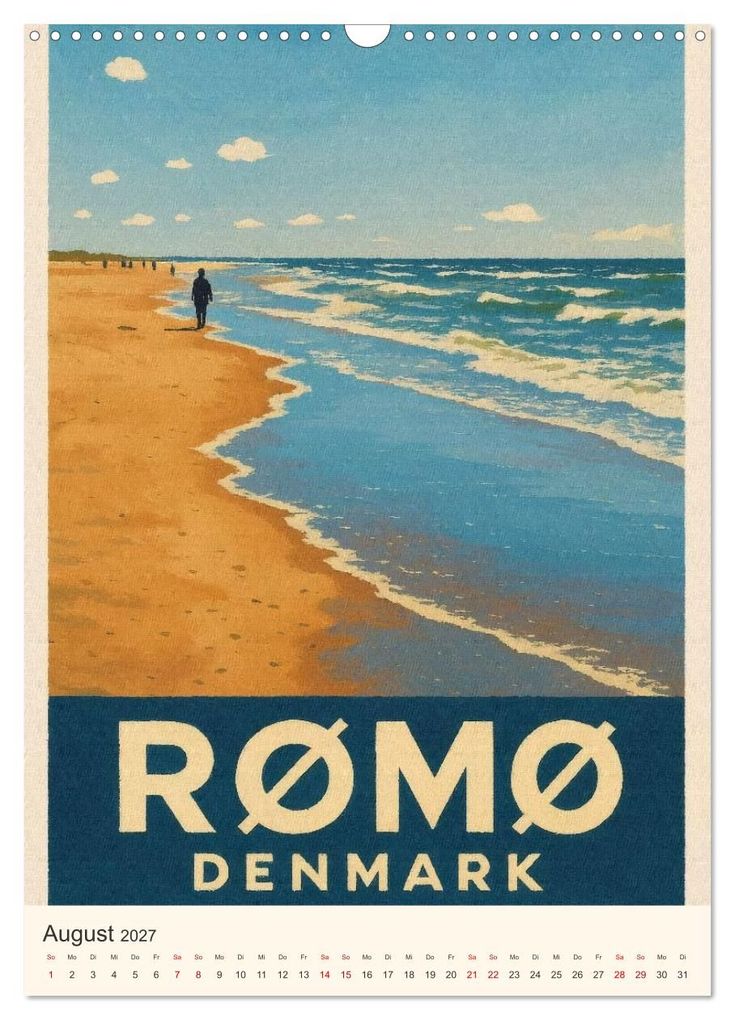 Weitere Ansicht: Hyggelige City-Poster Dänemark (Wandkalender 2027 DIN A3 hoch), CALVENDO Monatskalender | Sabine Wagner, Calvendo