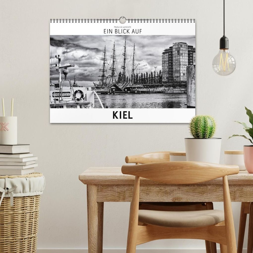 Weitere Ansicht: Ein Blick auf Kiel (Wandkalender 2027 DIN A3 quer), CALVENDO Monatskalender | Markus W. Lambrecht, Calvendo