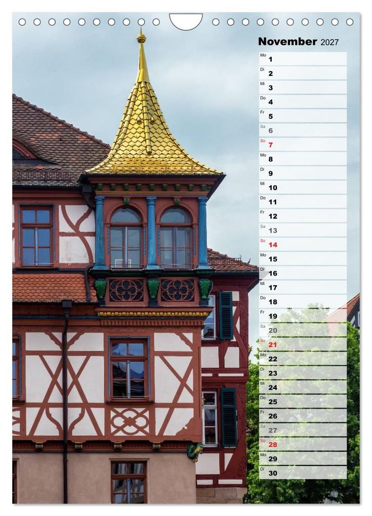 Weitere Ansicht: Schwabach Geburtstagskalender (Wandkalender 2027 DIN A4 hoch), CALVENDO Monatskalender | Thomas Klinder, Calvendo