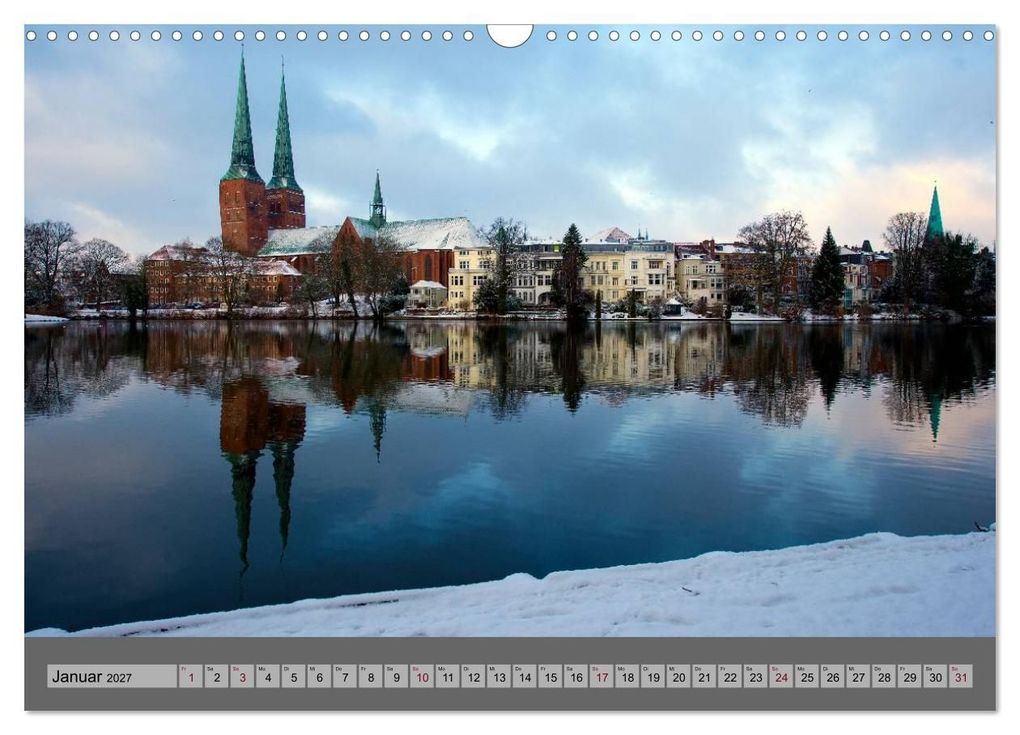 Weitere Ansicht: Ansichten der Lübecker Altstadtinsel (Wandkalender 2027 DIN A3 quer), CALVENDO Monatskalender | Sidney Smith, Calvendo