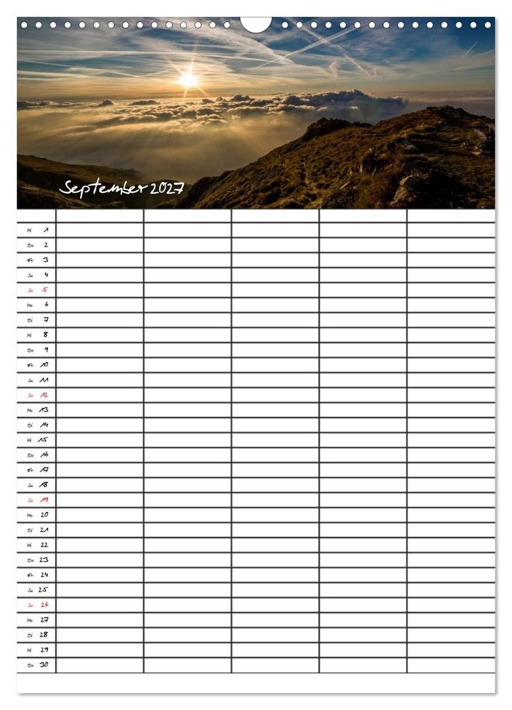 Weitere Ansicht: Dein Berge Kalender (Wandkalender 2027 DIN A3 hoch), CALVENDO Monatskalender | Stefan Widerstein - SteWi.info, Calvendo