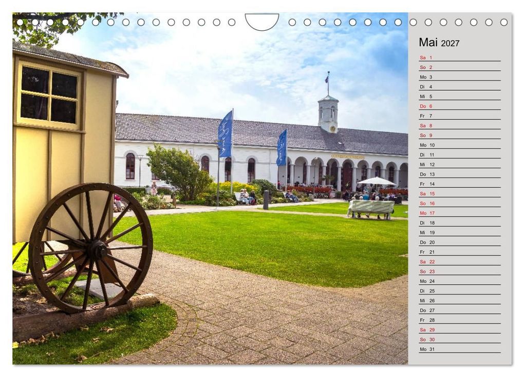 Weitere Ansicht: NORDERNEY Geburtstagskalender mit Planerfunktion (Wandkalender 2027 DIN A4 quer), CALVENDO Monatskalender | Andrea Dreegmeyer, Calvendo