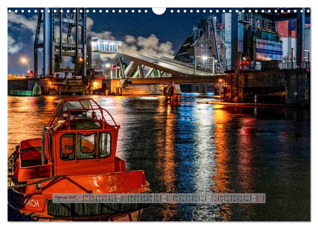 Weitere Ansicht: Auch das ist der Hamburger Hafen (Wandkalender 2027 DIN A3 quer), CALVENDO Monatskalender | Jürgen Muß, Calvendo