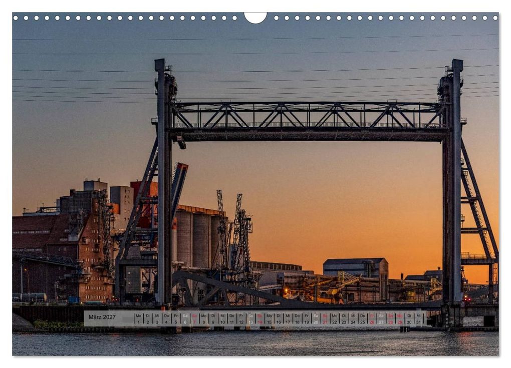Weitere Ansicht: Auch das ist der Hamburger Hafen (Wandkalender 2027 DIN A3 quer), CALVENDO Monatskalender | Jürgen Muß, Calvendo
