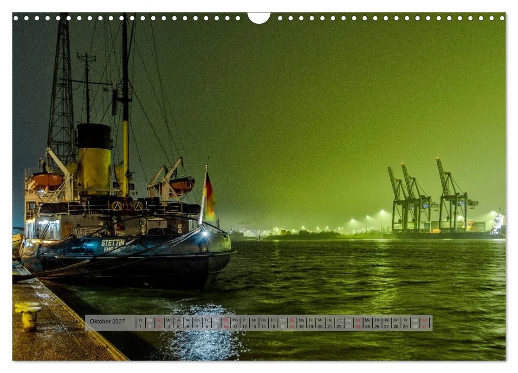 Weitere Ansicht: Auch das ist der Hamburger Hafen (Wandkalender 2027 DIN A3 quer), CALVENDO Monatskalender | Jürgen Muß, Calvendo