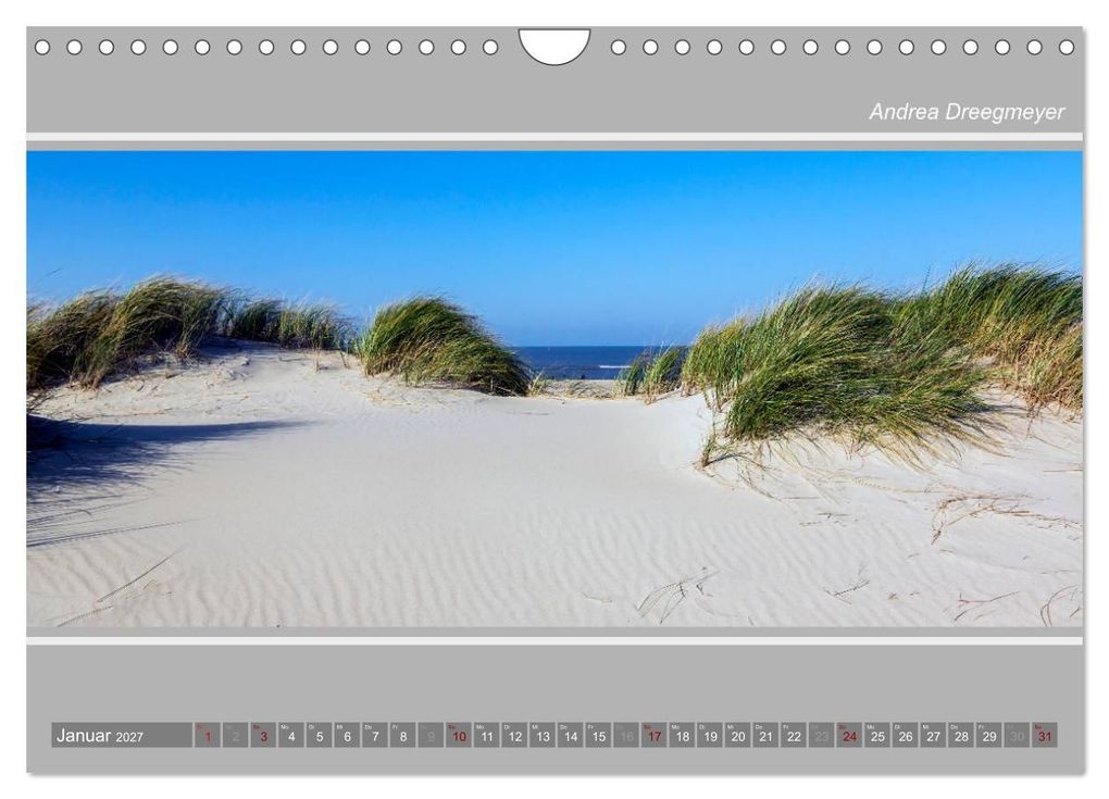 Weitere Ansicht: Norderney-Panorama (Wandkalender 2027 DIN A4 quer), CALVENDO Monatskalender | Andrea Dreegmeyer, Calvendo