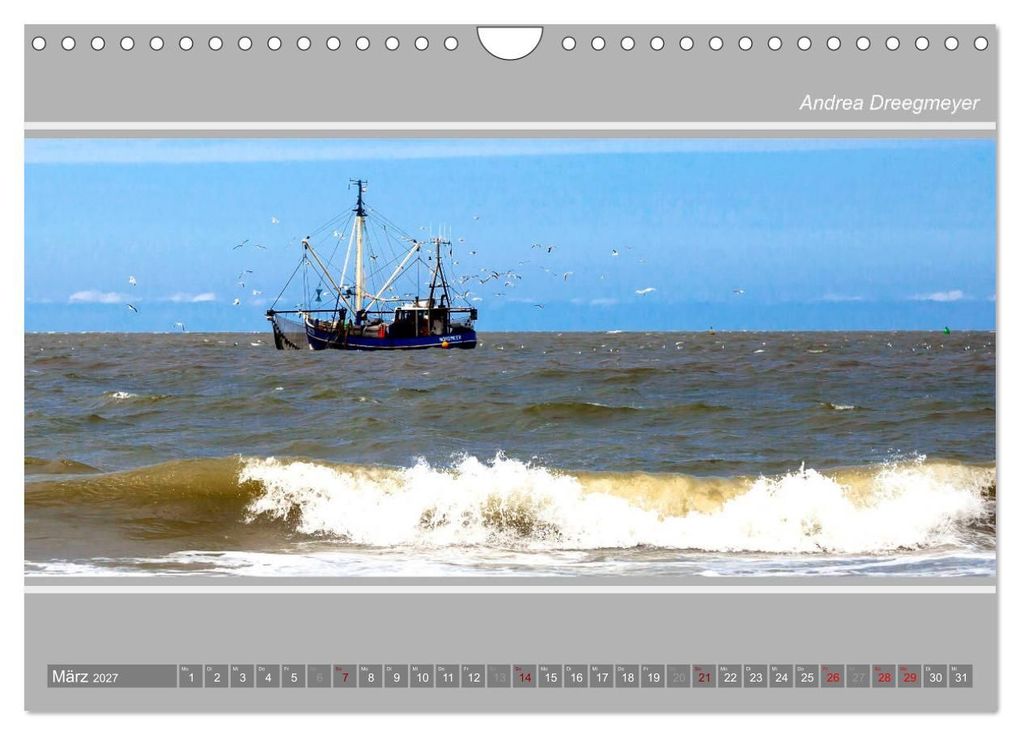 Weitere Ansicht: Norderney-Panorama (Wandkalender 2027 DIN A4 quer), CALVENDO Monatskalender | Andrea Dreegmeyer, Calvendo