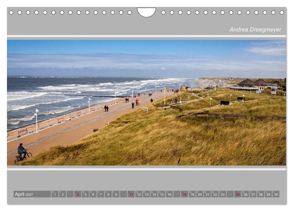 Weitere Ansicht: Norderney-Panorama (Wandkalender 2027 DIN A4 quer), CALVENDO Monatskalender | Andrea Dreegmeyer, Calvendo