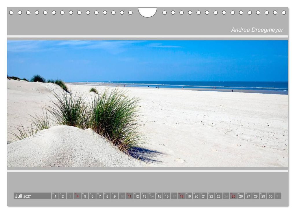 Weitere Ansicht: Norderney-Panorama (Wandkalender 2027 DIN A4 quer), CALVENDO Monatskalender | Andrea Dreegmeyer, Calvendo