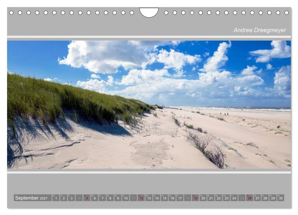 Weitere Ansicht: Norderney-Panorama (Wandkalender 2027 DIN A4 quer), CALVENDO Monatskalender | Andrea Dreegmeyer, Calvendo