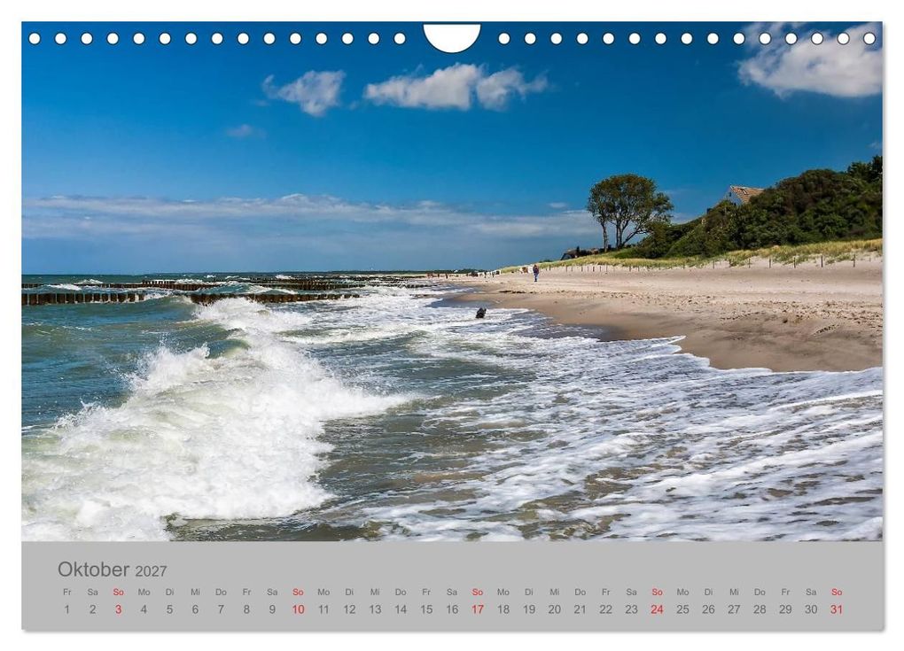 Weitere Ansicht: Ostsee, Fischland-Darß (Wandkalender 2027 DIN A4 quer), CALVENDO Monatskalender | Klaus Hoffmann, Calvendo
