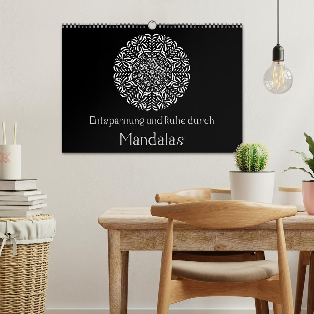 Weitere Ansicht: Entspannung und Ruhe durch Mandalas (Wandkalender 2027 DIN A3 quer), CALVENDO Monatskalender | Heike Langenkamp, Calvendo