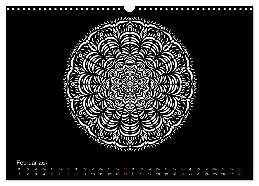 Weitere Ansicht: Entspannung und Ruhe durch Mandalas (Wandkalender 2027 DIN A3 quer), CALVENDO Monatskalender | Heike Langenkamp, Calvendo