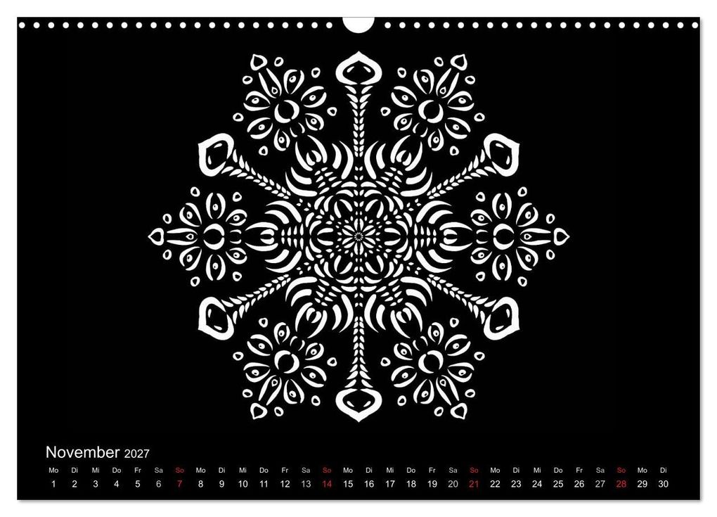 Weitere Ansicht: Entspannung und Ruhe durch Mandalas (Wandkalender 2027 DIN A3 quer), CALVENDO Monatskalender | Heike Langenkamp, Calvendo