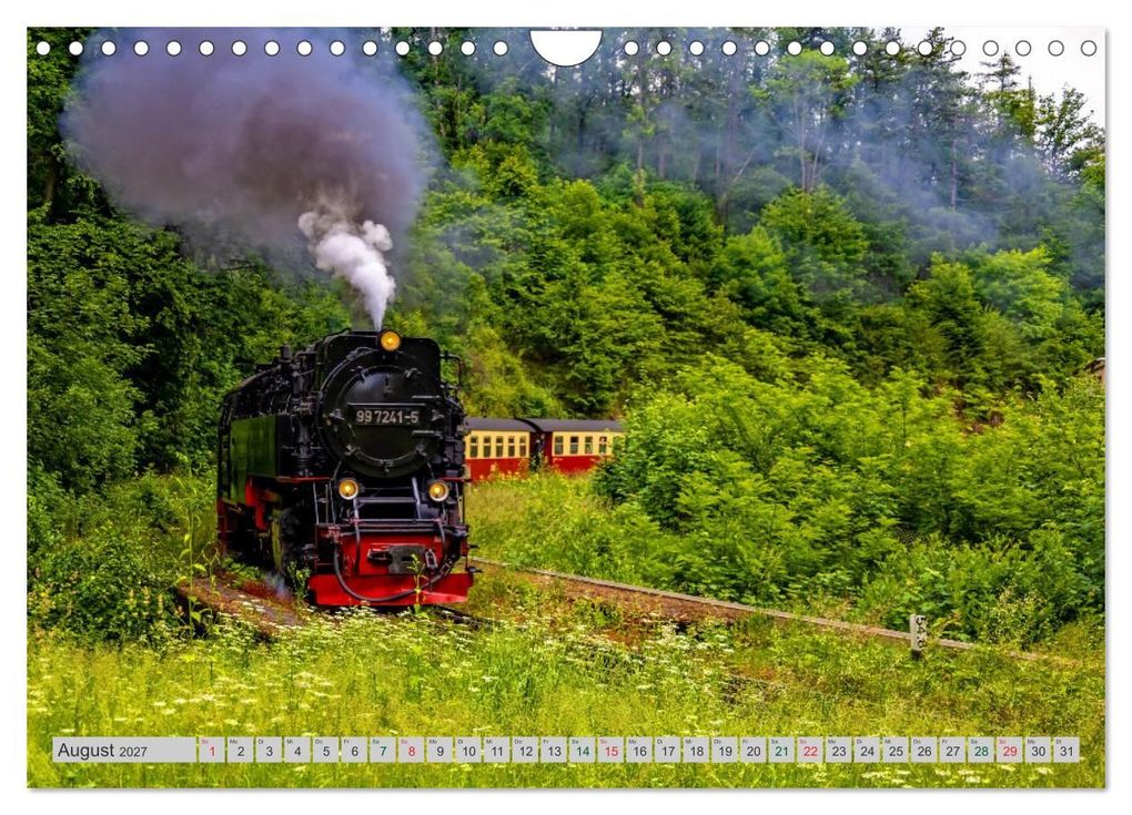 Weitere Ansicht: Harzer Dampfmomente (Wandkalender 2027 DIN A4 quer), CALVENDO Monatskalender | Holger Felix, Calvendo