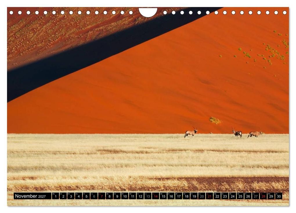 Weitere Ansicht: Namib Naukluft Nationalpark. NAMIBIA 2027 (Wandkalender 2027 DIN A4 quer), CALVENDO Monatskalender | Lucyna Koch, Calvendo