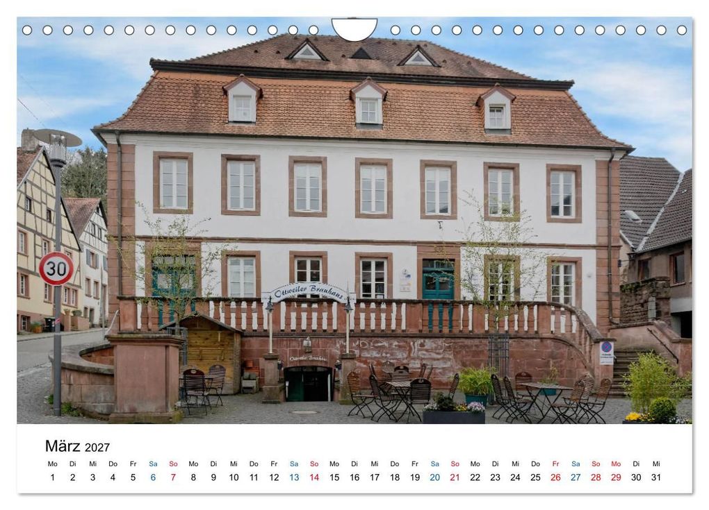 Weitere Ansicht: Ottweiler - Barockperle im Saarland (Wandkalender 2027 DIN A4 quer), CALVENDO Monatskalender | Thomas Bartruff, Calvendo