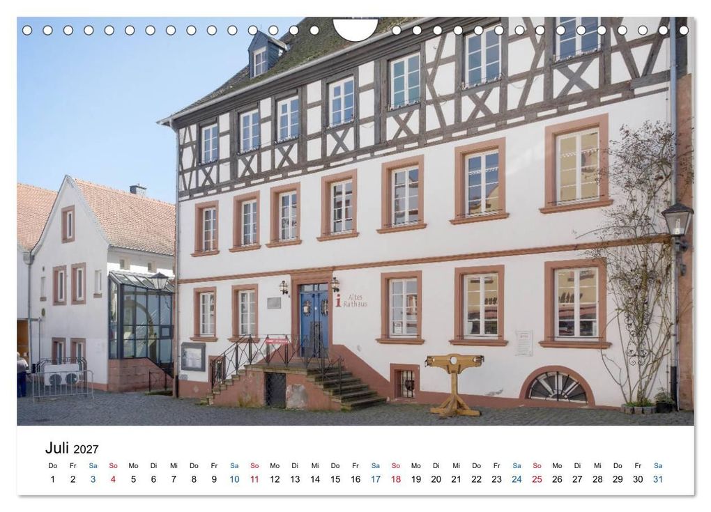 Weitere Ansicht: Ottweiler - Barockperle im Saarland (Wandkalender 2027 DIN A4 quer), CALVENDO Monatskalender | Thomas Bartruff, Calvendo