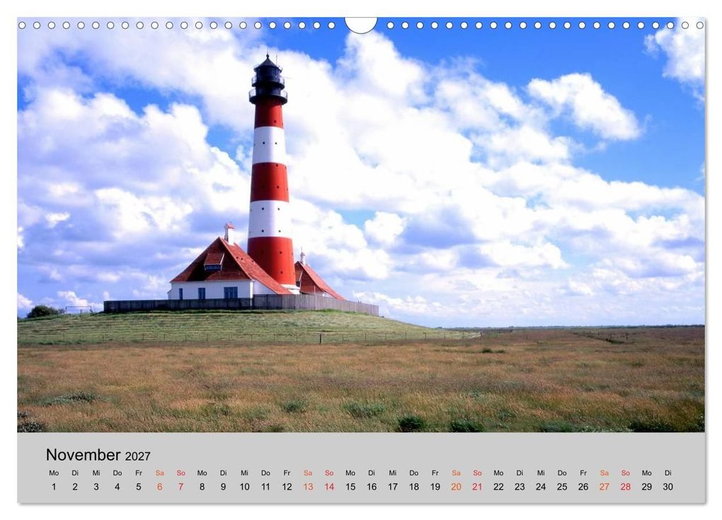 Weitere Ansicht: Schleswig-Holstein, Urlaubsland zwischen Nord- und Ostsee (Wandkalender 2027 DIN A3 quer), CALVENDO Monatskalender | Lothar Reupert, Calvendo