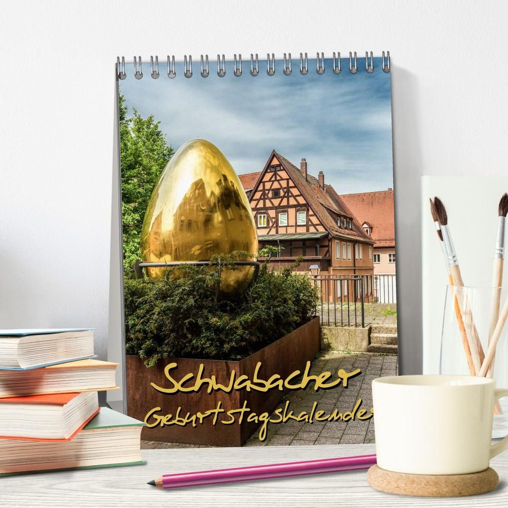 Weitere Ansicht: Schwabach Geburtstagskalender (Tischkalender 2027 DIN A5 hoch), CALVENDO Monatskalender | Thomas Klinder, Calvendo