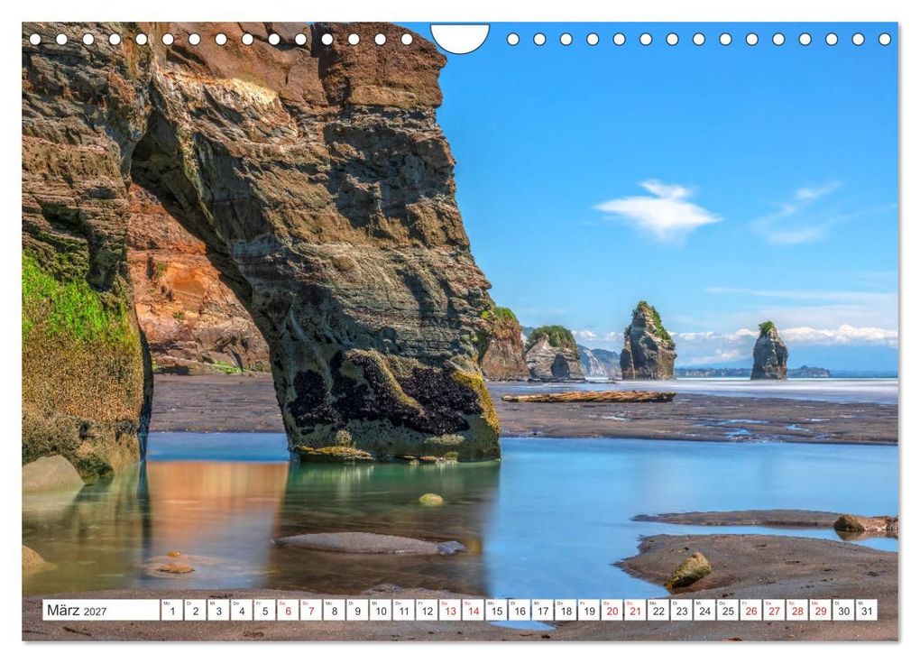 Weitere Ansicht: Neuseeland Nordinsel - Das Land der Hobbits und Vulkane (Wandkalender 2027 DIN A4 quer), CALVENDO Monatskalender | Joana Kruse, Calvendo