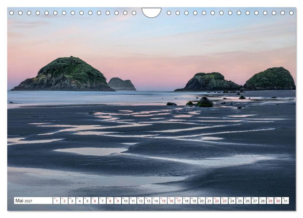 Weitere Ansicht: Neuseeland Nordinsel - Das Land der Hobbits und Vulkane (Wandkalender 2027 DIN A4 quer), CALVENDO Monatskalender | Joana Kruse, Calvendo