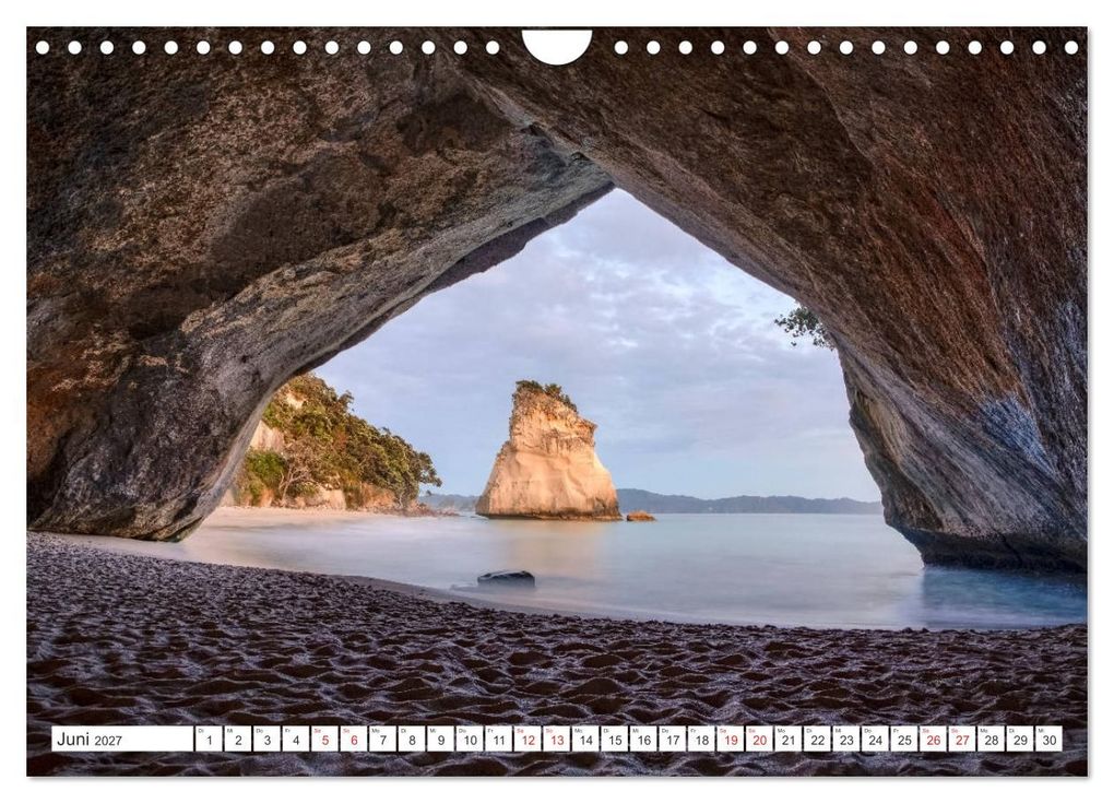 Weitere Ansicht: Neuseeland Nordinsel - Das Land der Hobbits und Vulkane (Wandkalender 2027 DIN A4 quer), CALVENDO Monatskalender | Joana Kruse, Calvendo