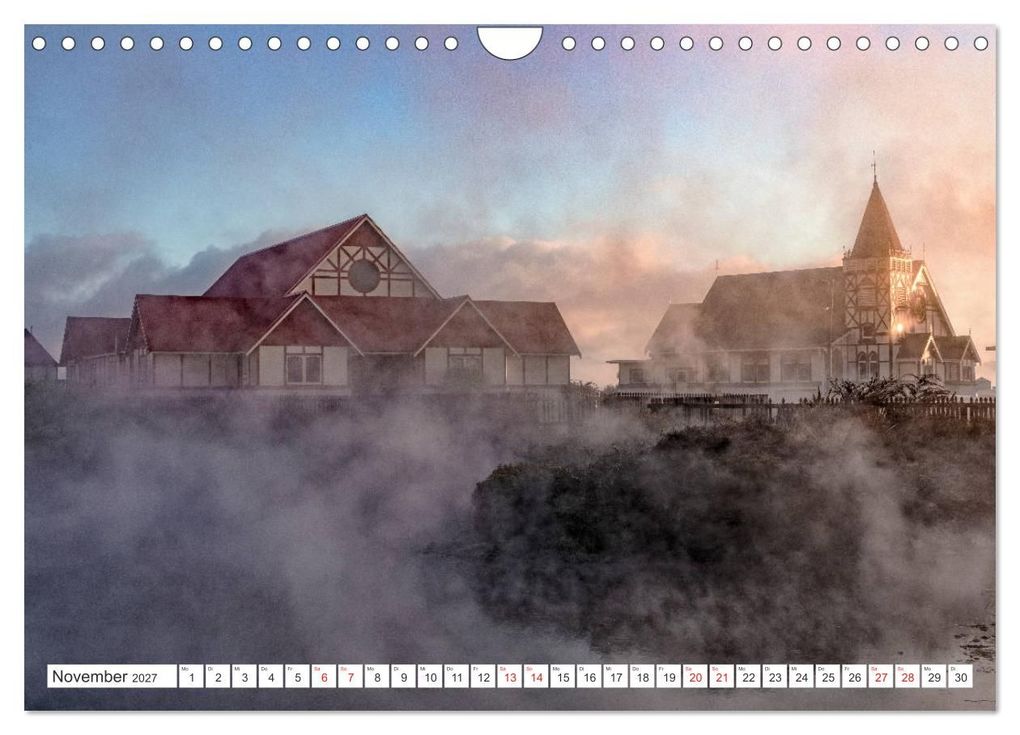 Weitere Ansicht: Neuseeland Nordinsel - Das Land der Hobbits und Vulkane (Wandkalender 2027 DIN A4 quer), CALVENDO Monatskalender | Joana Kruse, Calvendo