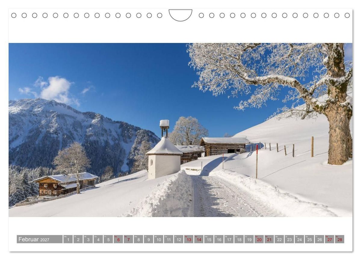 Weitere Ansicht: Oberallgäu Panorama (Wandkalender 2027 DIN A4 quer), CALVENDO Monatskalender | Walter G. Allgöwer, Calvendo