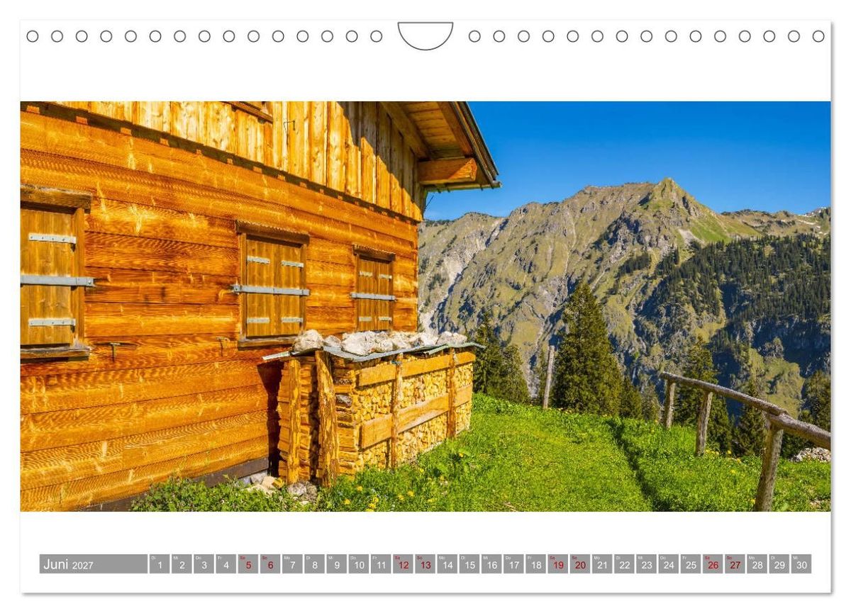 Weitere Ansicht: Oberallgäu Panorama (Wandkalender 2027 DIN A4 quer), CALVENDO Monatskalender | Walter G. Allgöwer, Calvendo