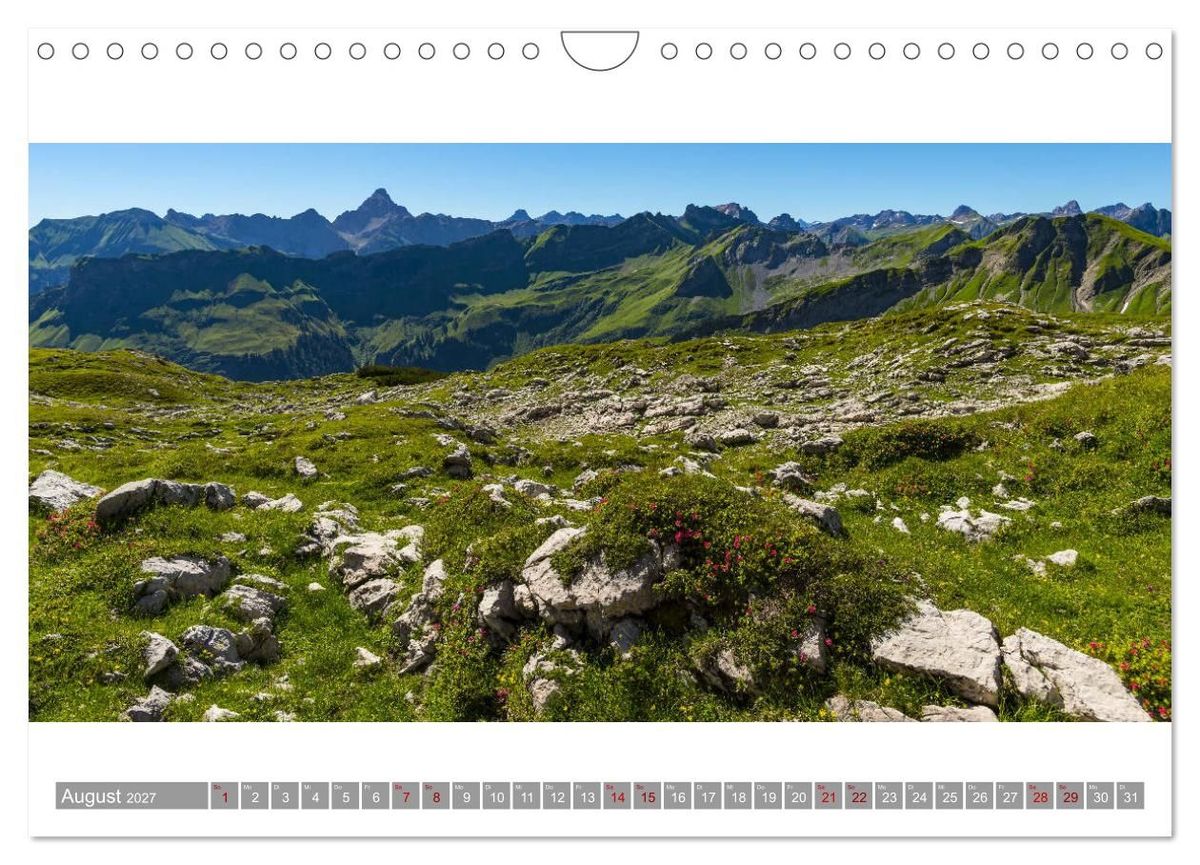 Weitere Ansicht: Oberallgäu Panorama (Wandkalender 2027 DIN A4 quer), CALVENDO Monatskalender | Walter G. Allgöwer, Calvendo