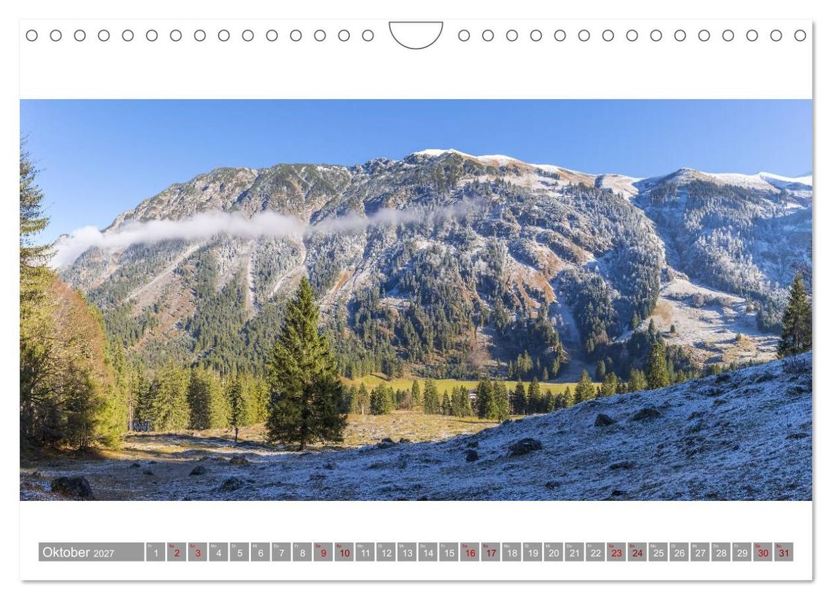 Weitere Ansicht: Oberallgäu Panorama (Wandkalender 2027 DIN A4 quer), CALVENDO Monatskalender | Walter G. Allgöwer, Calvendo